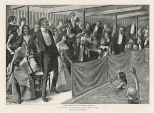 Hölgyek estje a Bath Clubban (litho)