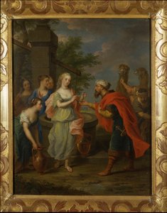Eliezer és Rebecca a kútnál
