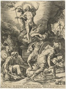 Krisztus feltámadása alkotó: Balthasar Caymox