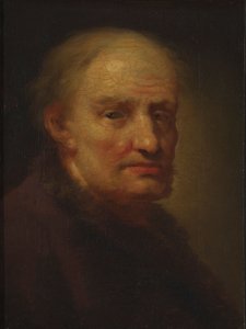 Egy öregember feje alkotó: Balthasar Denner