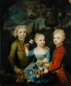 Barthold Heinrich Brockes tanácsos (1680-1747) gyermekei