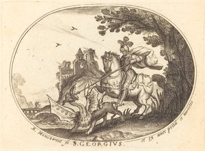 Szent György és a sárkány alkotó: Balthasar Moncornet