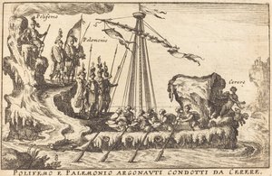 Polyphemus és Palemonio Argonauti Ceres vezetésével