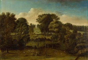Studley Royal, Yorkshire (olaj, vászon)