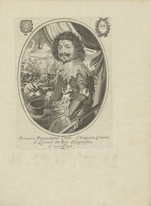 Octavio Piccolomini herceg portréja 1599-1656, Amalfi hercege, kb. 1650.