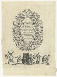 Titelblad: Virágok és bolondságok könyve az ötvösművészet szolgálatában (...) Virágok és bolondságok könyve az ötvösművészet szolgálatában (...) (a sorozat címe a tárgyon) Virágok és bolondságok könyve az ötvösművészet szolgálatában (...) (sorozat címe)