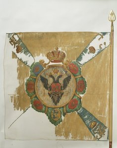 A Szemenovszkij életőrezred zászlaja, 1762