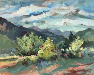 Pueblo Lands Plein Air alkotó: Barbara Cleary