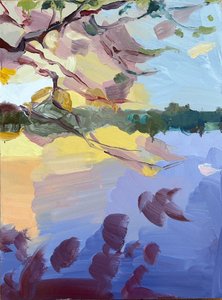 There are no wasted days, 2023 (oil on canvas) alkotó: Barbara Hoogeweegen