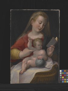 Madonna és gyermek (olaj, vászon)