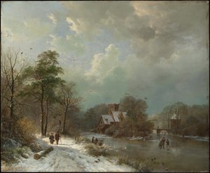  alkotó: Barend Cornelis Koekkoek