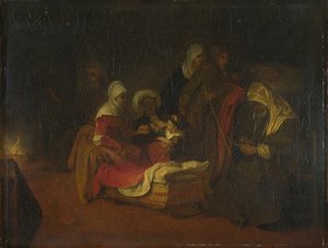 Keresztelő Szent János névadása, c. 1655