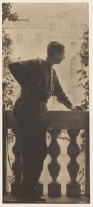 [Önarckép] / [Adolf de Meyer a Palazzo Balbi-Valier erkélyén, Velence, Olaszország]