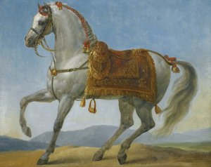 Marengo, a francia I. Napóleon lova, Gros, Antoine Jean, báró