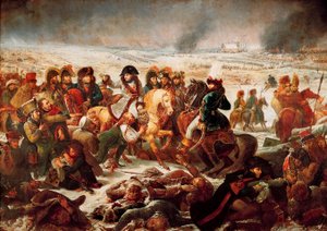 I. Napóleon az eilaui csatamezőn 1807.09.02. 1808 (olaj, vászon)