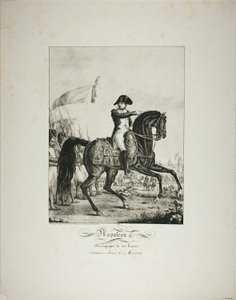 Napóleon jóemberei kíséretében visszatér Franciaországba 1815. március 1-jén alkotó: Baron François Pascal Simon Gérard