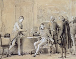 A konkordátum aláírása Franciaország és a Szentszék között, 1801. július 15 alkotó: Baron François Pascal Simon Gérard
