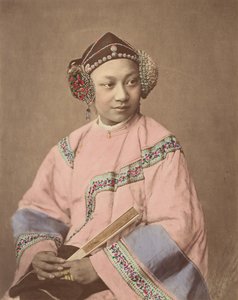 Lanxchow lány, 1870-es évek.