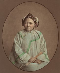 Lanxchow lány, 1870-es évek. alkotó: Baron Raimund von Stillfried