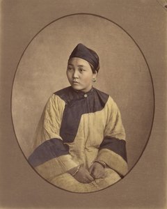 Lanxchow lány, 1870-es évek. alkotó: Baron Raimund von Stillfried