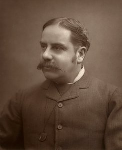 Alfred E Watson, brit színházi kritikus, 1886 alkotó: Barraud