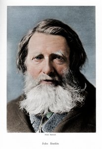 John Ruskin angol kritikus, költő és művész, 1880-as évek