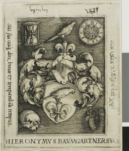 Hieronymous Baumgärtner könyvjelzője alkotó: Barthel Beham