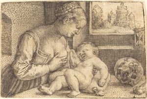 Madonna koponyával