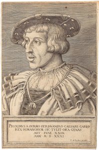 I. Ferdinánd császár portréja 1503-1564, 1531. alkotó: Barthel Beham