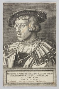 I. Ferdinánd császár portréja alkotó: Barthel Beham
