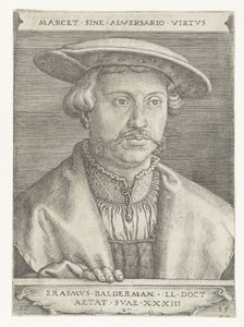 Erasmus Balderman portréja alkotó: Barthel Beham
