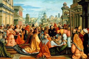 A Szent Kereszt legendája alkotó: Barthel Beham