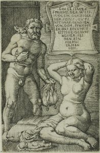 A fösvény és a vetélés alkotó: Barthel Beham
