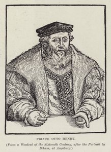 Heinrich Ottó, nádor választófejedelem alkotó: Barthel after Beham
