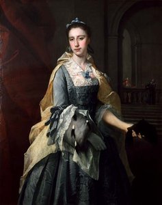 Catherine Havers portréja (olaj, vászon) alkotó: Barthelemy (attr. to) Du Pan