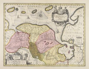 Groninga dominium / auctore Bartholdo Wicheringe alkotó: Barthold Wicheringe
