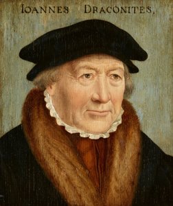 Johannes Draconites portréja alkotó: Bartholomaeus Bruyn the Elder