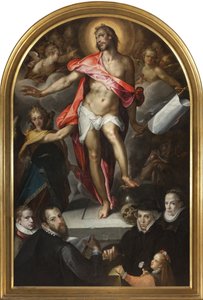 Nicolas Muller prágai árva sírfelirata - Prágai Nicolas Mueller ötvös sírfelirata - Bartholomeus Spranger (1546-1611). Olaj, vászon, kb. 1592. Nemzeti Galéria, Prága alkotó: Bartholomaeus Spranger