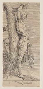 Szent Sebestyén alkotó: Bartholomaeus Spranger