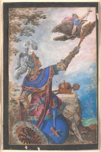 A festészet allegóriája a Habsburg-ház alatt alkotó: Bartholomäus Strobel d.Y.