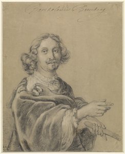 Bartholomew Breenbergh portréja alkotó: Bartholomeus Breenbergh (possibly)