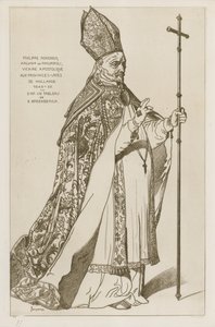 Philippe Rovenius, Philipopoli érseke, apostoli helytartó Hollandia egyesült tartományaiba, 1648-55. B Breenbergh festménye után
