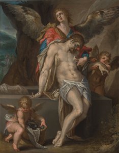 Az angyalok hordozzák Krisztus testét (Angelenpietà)