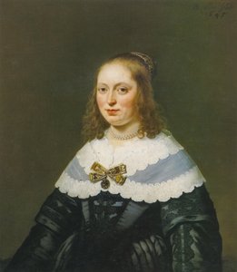 Sophia Trip portréja (1615-1679) alkotó: Bartholomeus van der Helst