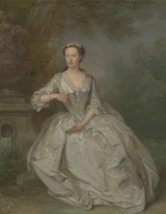 Hölgy könyvvel, 1730-40 körül (olaj, vászon)