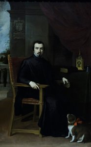 Don Justino de Neve portréja alkotó: Bartolomé Esteban Murillo