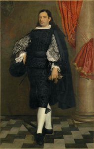 34 éves úriember portréja, feltehetően az Ostigliani család tagja. alkotó: Bartolomé Esteban Murillo