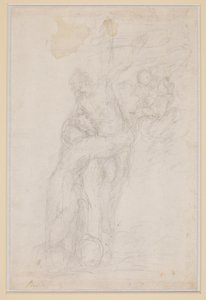 Szent Ferenc átöleli a Megfeszített Krisztust alkotó: Bartolomé Esteban Murillo