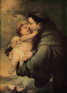 Páduai Szent Antal a Krisztus Gyermekével, 17. század közepe-vége, 1914. alkotó: Bartolomé Esteban Murillo