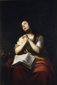 A Bűnbánó Mária Magdolna alkotó: Bartolomé Esteban Murillo